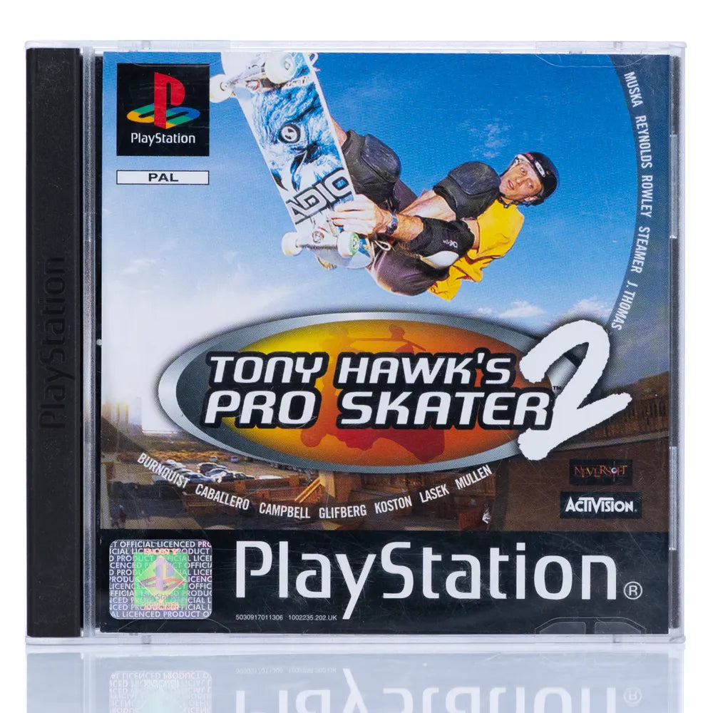 Tony Hawk's Pro Skater 2 - PS1 spill - Retrospillkongen