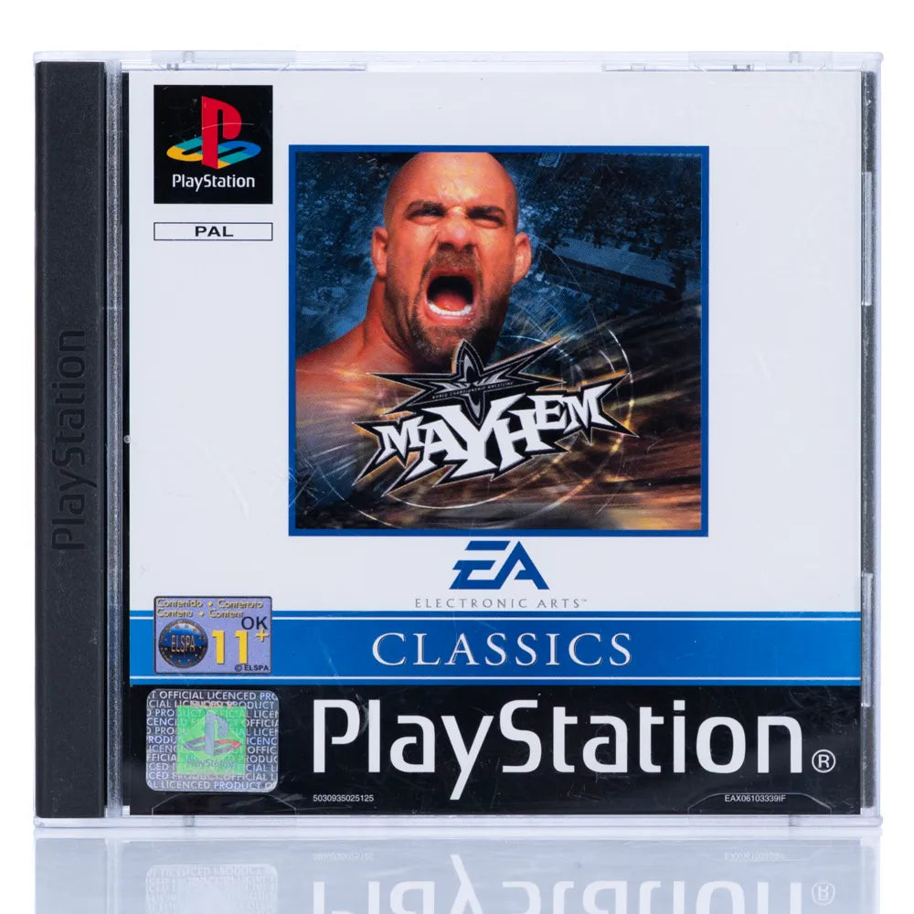 WCW Mayhem - PS1 spill - Retrospillkongen