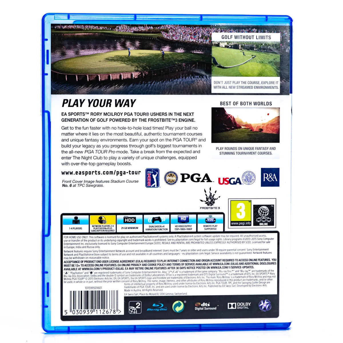 Rory McIlroy PGA Tour - PS4 Spill - Retrospillkongen