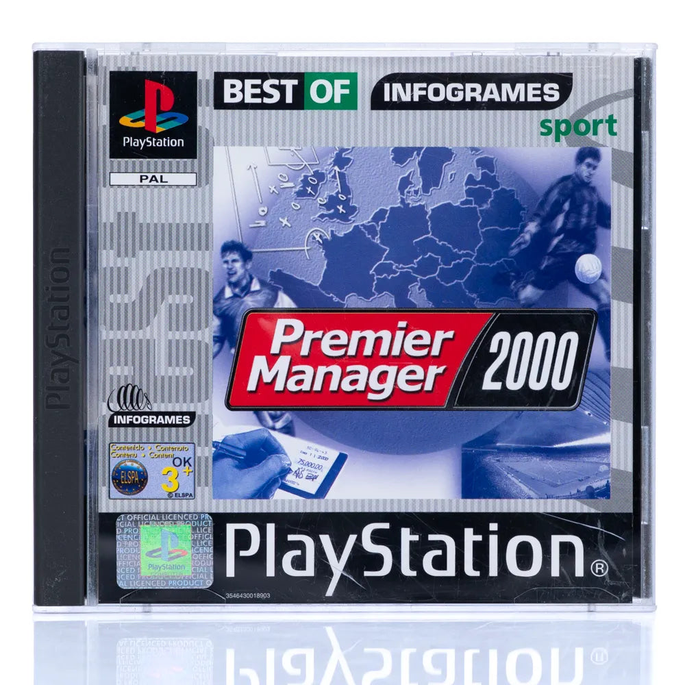 Premier Manager 2000 - PS1 spill - Retrospillkongen