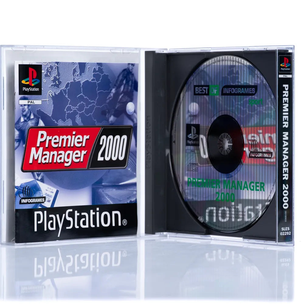 Premier Manager 2000 - PS1 spill - Retrospillkongen