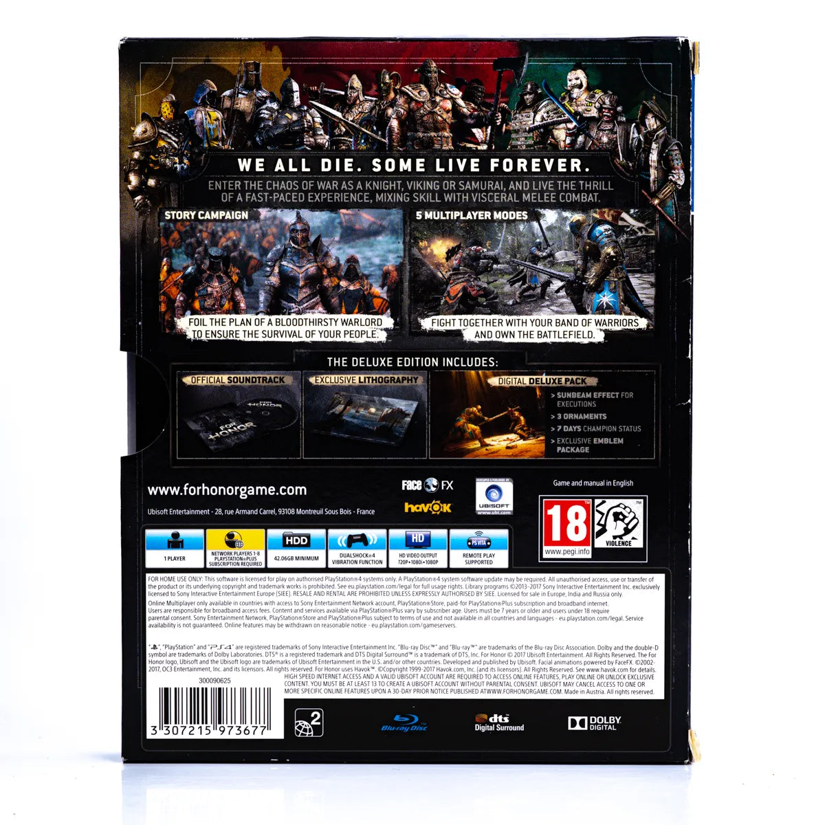 For Honor - PS4 spill - Retrospillkongen