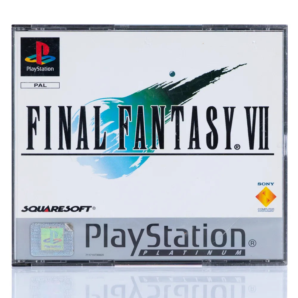 Final Fantasy VII - PS1 spill - Retrospillkongen