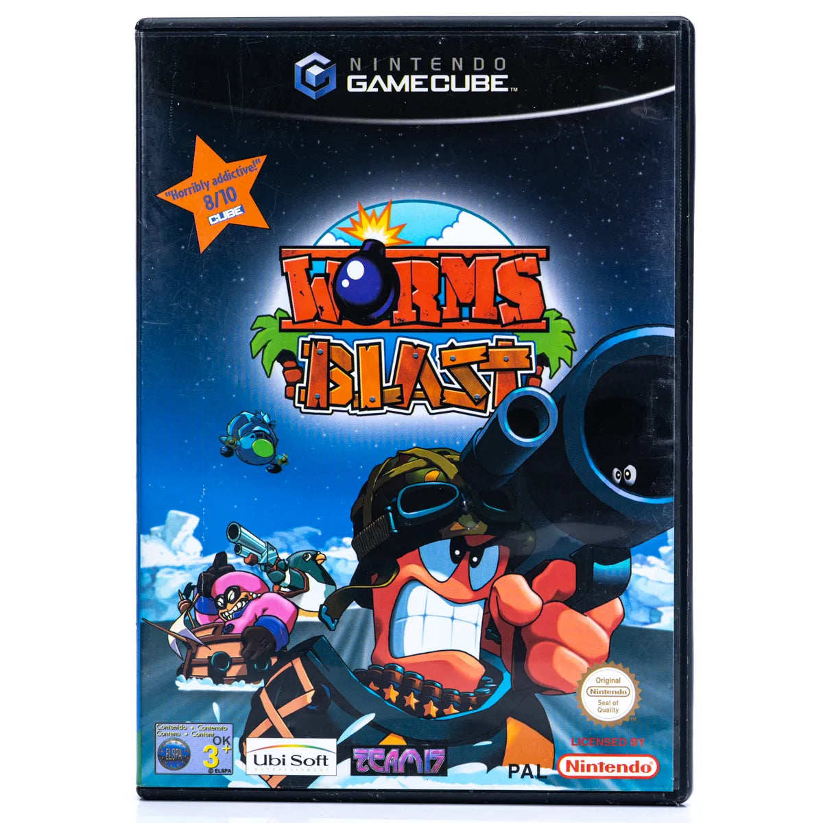Worms Blast - Gamecube spill - Retrospillkongen