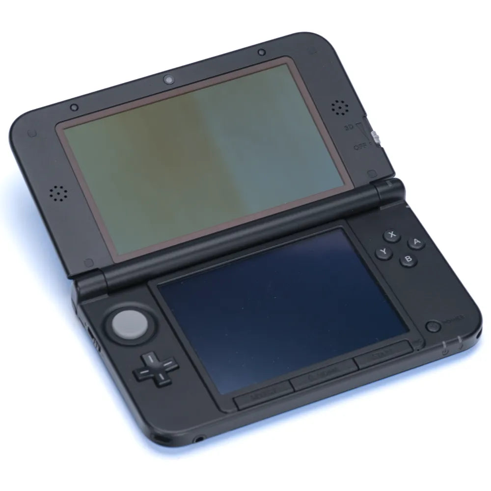Nintendo 3DS XL Svart & Blå Konsoll m/Strømadapter (Komplett i Eske) - Retrospillkongen