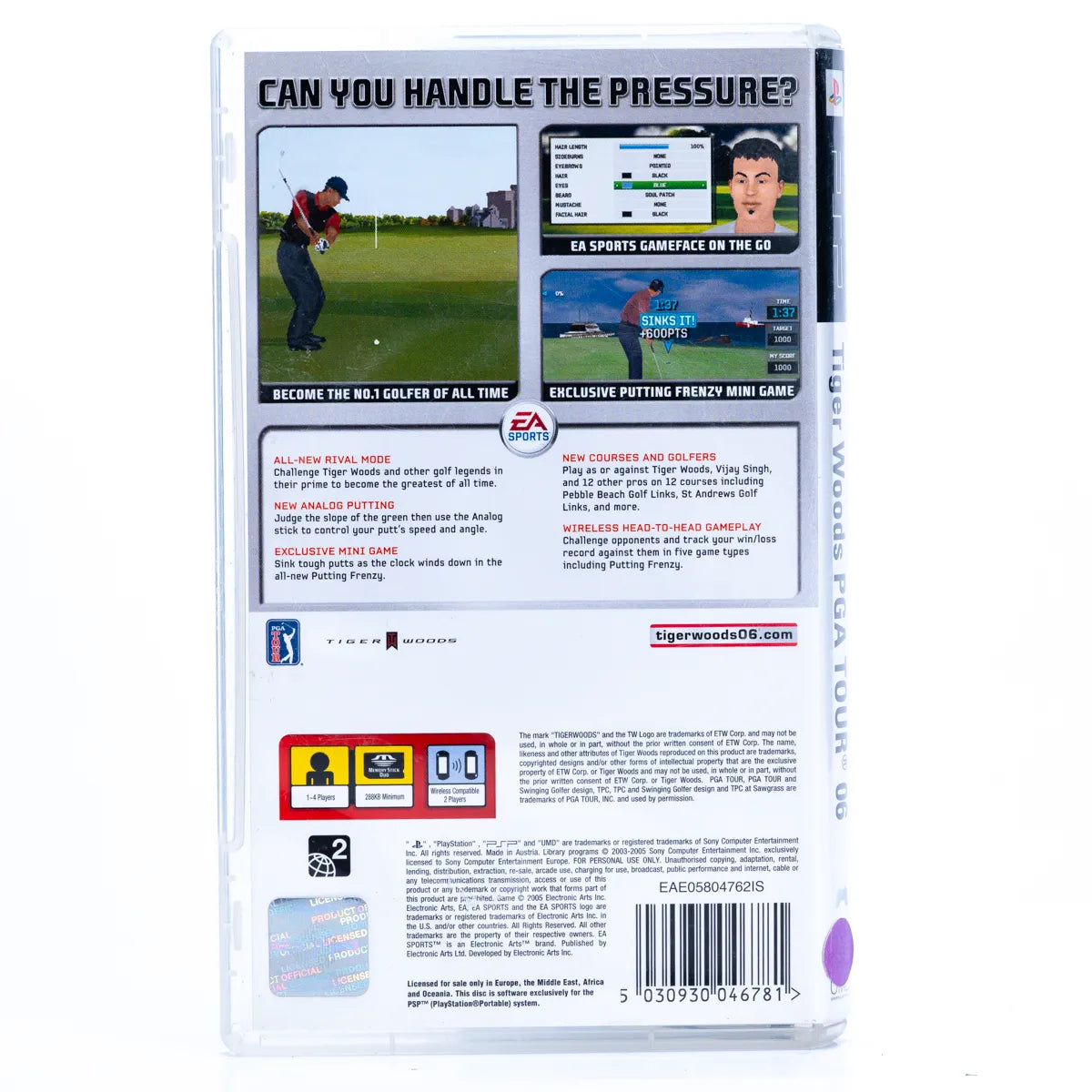 Tiger Woods PGA Tour 06 - PSP spill - Retrospillkongen