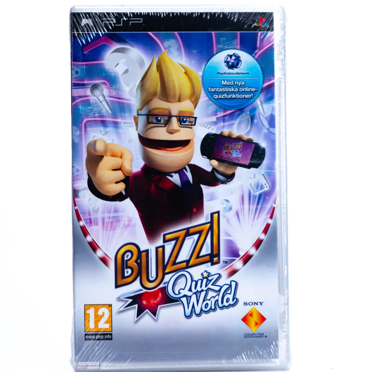 Buzz! Quiz World - PSP Spill (Forseglet) - Retrospillkongen