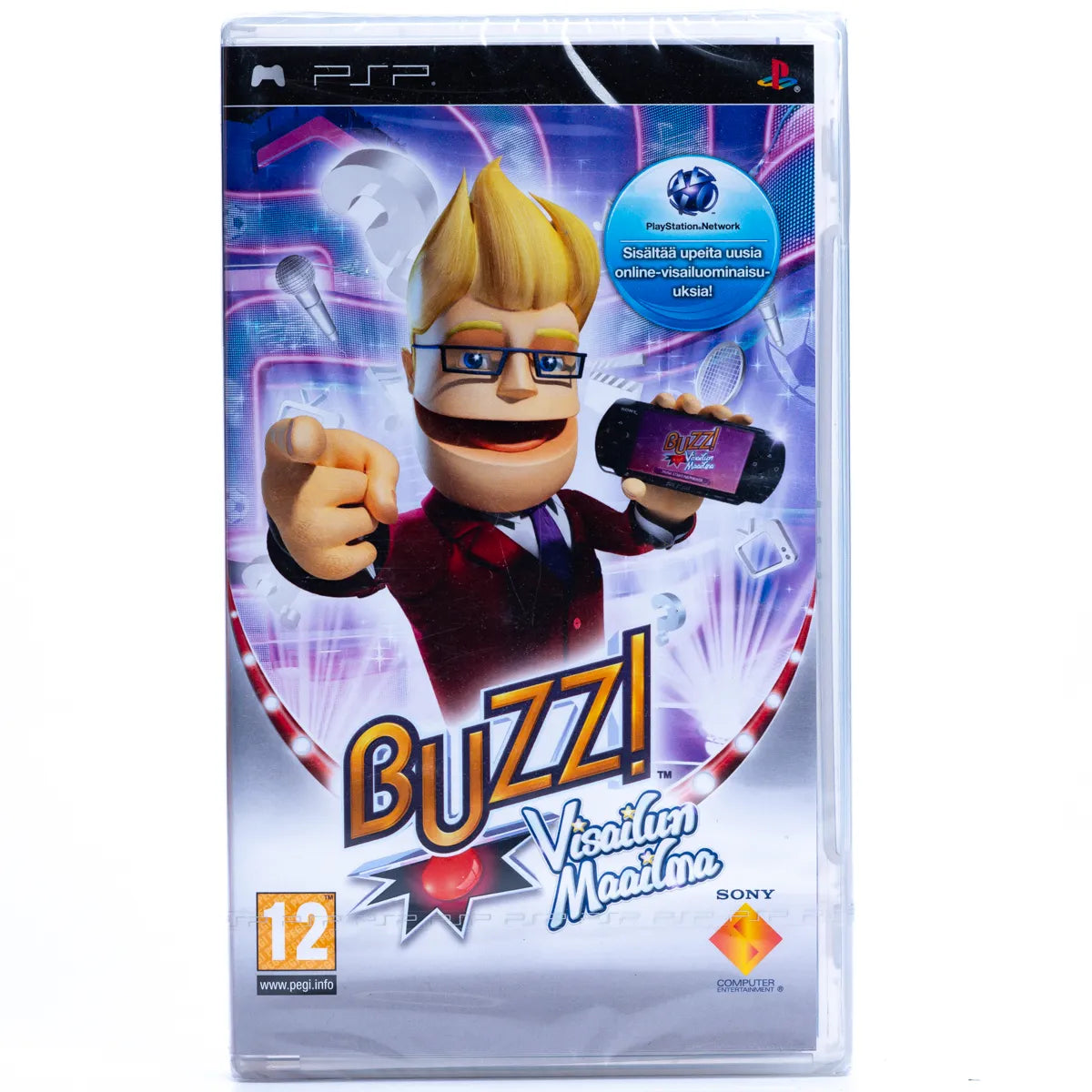 Buzz! Quiz World - PSP Spill (Forseglet - Finsk utgave) - Retrospillkongen