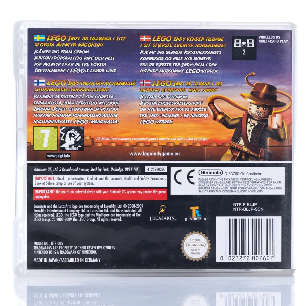 LEGO Indiana Jones 2: The Adventure Continues - Nintendo DS spill - Retrospillkongen