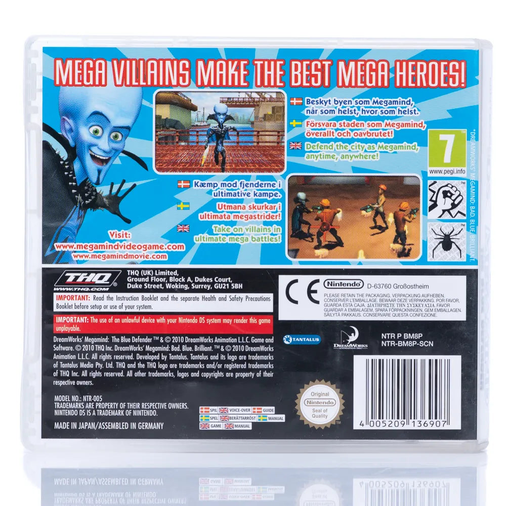 Megamind: The Blue Defender - Nintendo DS spill - Retrospillkongen
