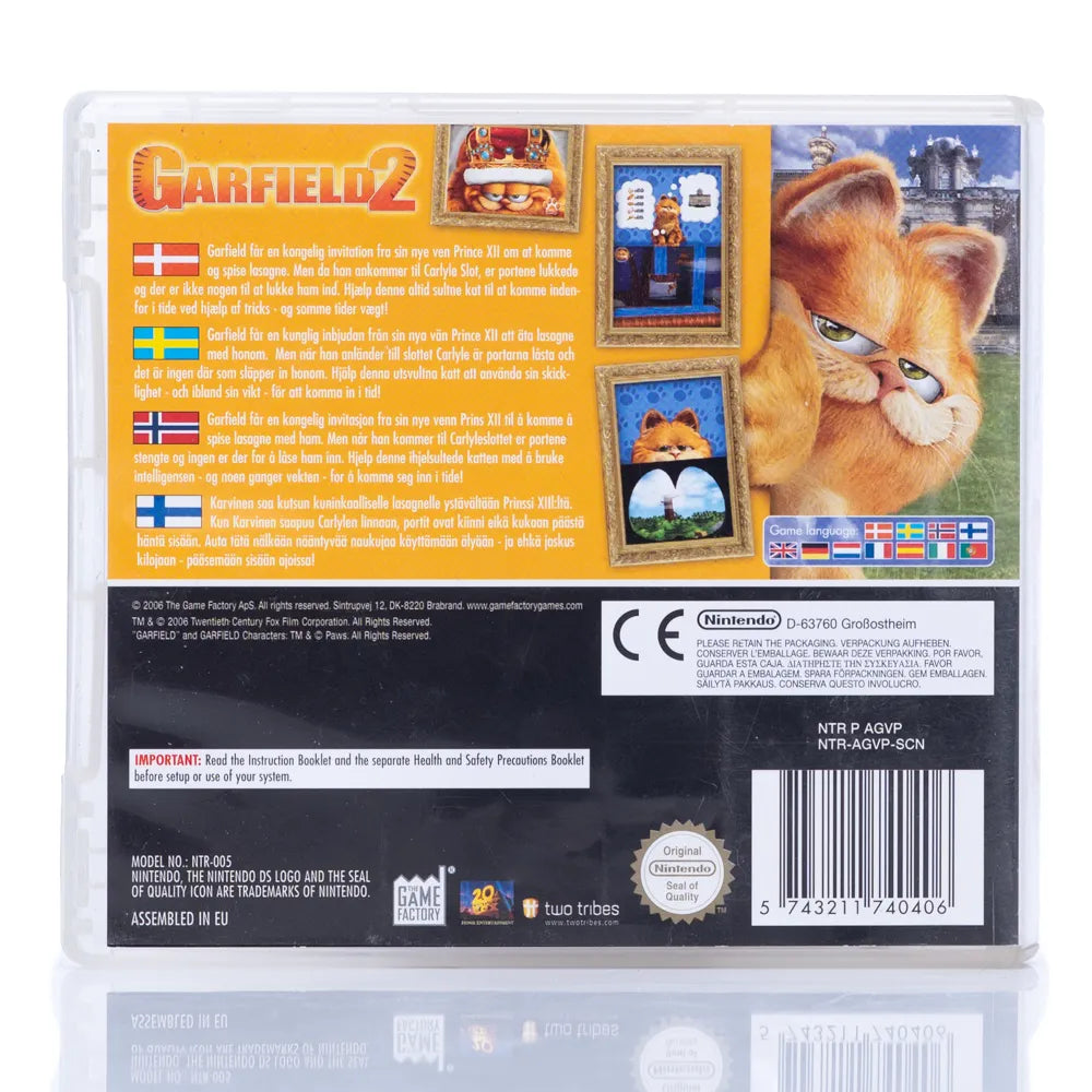 Garfield 2: A Tail of Two Kitties - Nintendo DS spill - Retrospillkongen