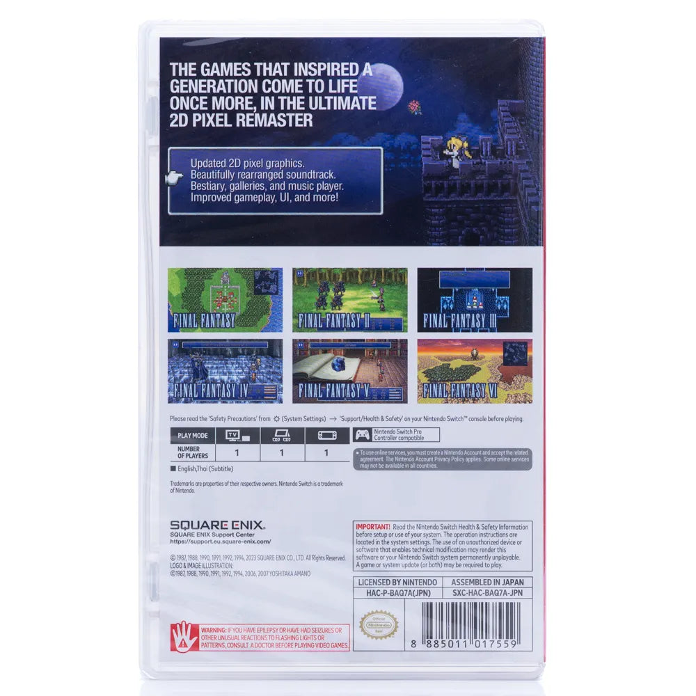 Final Fantasy I-VI Collection - Switch spill (Forseglet)