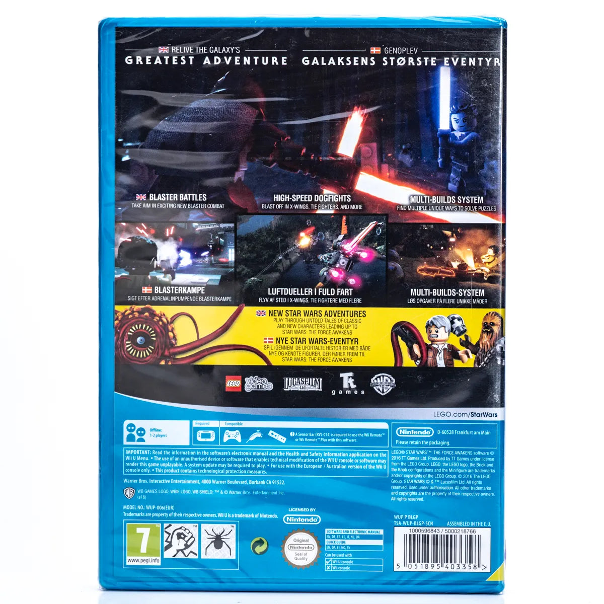 LEGO Star Wars: The Force Awakens - Wii U spill (Forselget) - Retrospillkongen