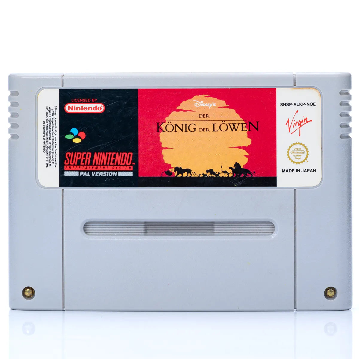 The Lion King - SNES spill - Retrospillkongen