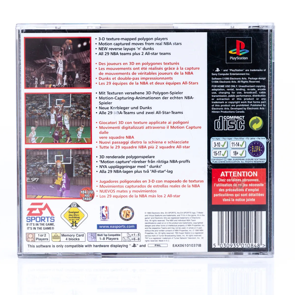 NBA Live 97 - PS1 Spill - Retrospillkongen