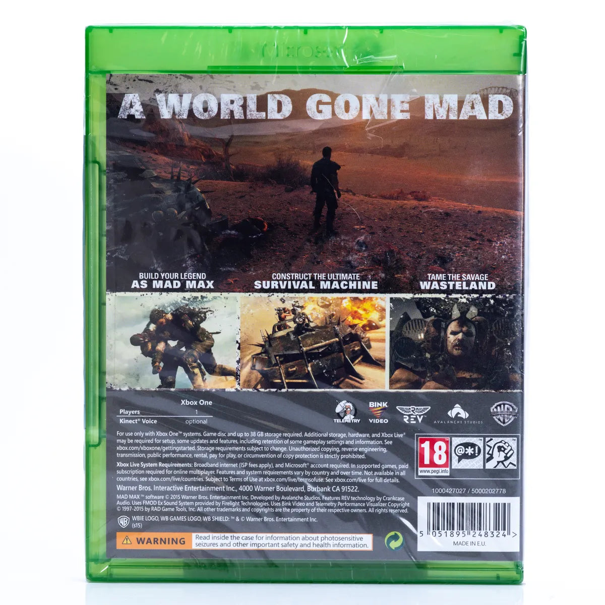 Mad Max - Xbox One spill (Forseglet) - Retrospillkongen