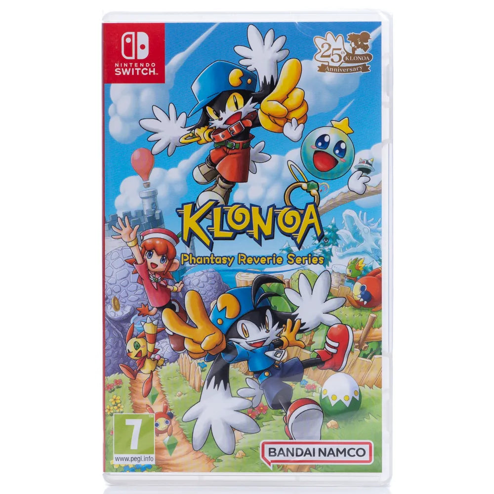 Klonoa Phantasy Reverie Series - Switch spill (Forseglet) - Retrospillkongen