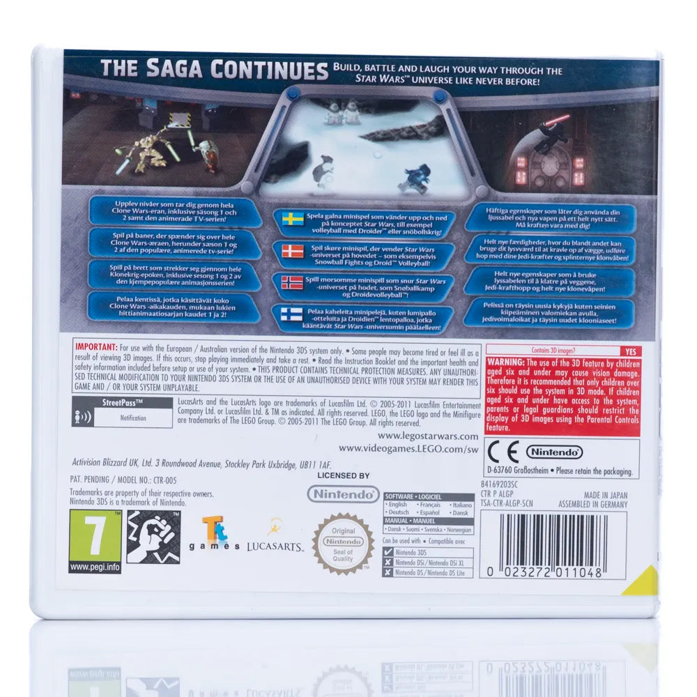 LEGO Star Wars III: The Clone Wars - Nintendo 3DS spill - Retrospillkongen