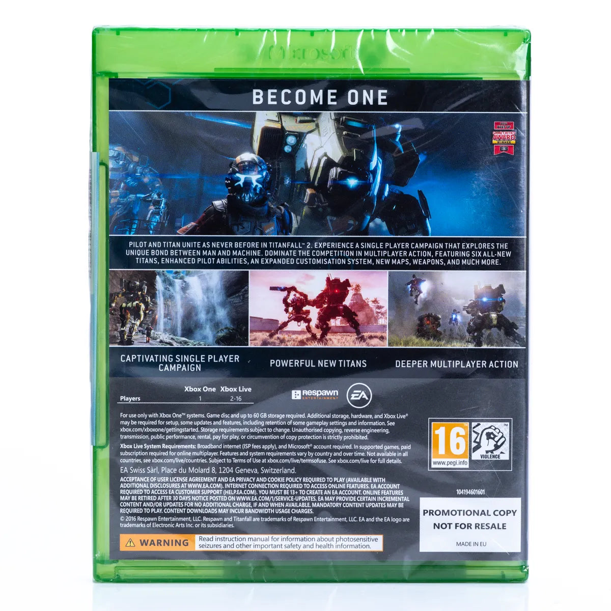 Titanfall 2 - Promo - Xbox One spill (Forseglet) - Retrospillkongen