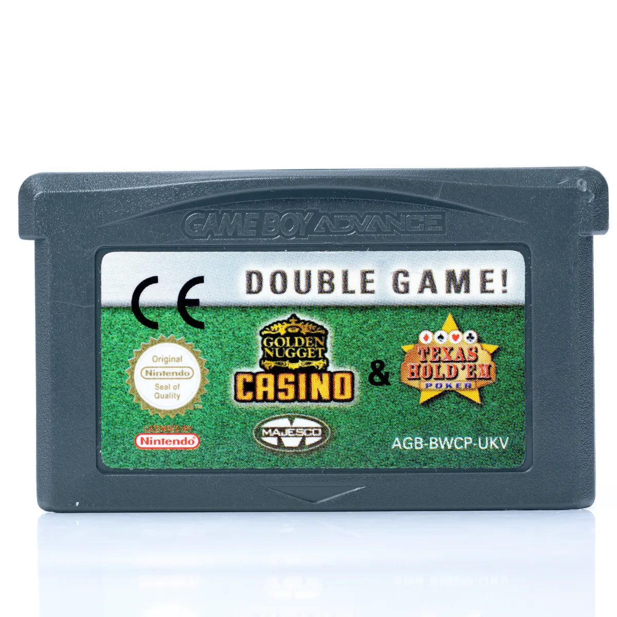 Double Game! Golden Nugget Casino / Texas Hold 'Em - GBA Spill - Retrospillkongen