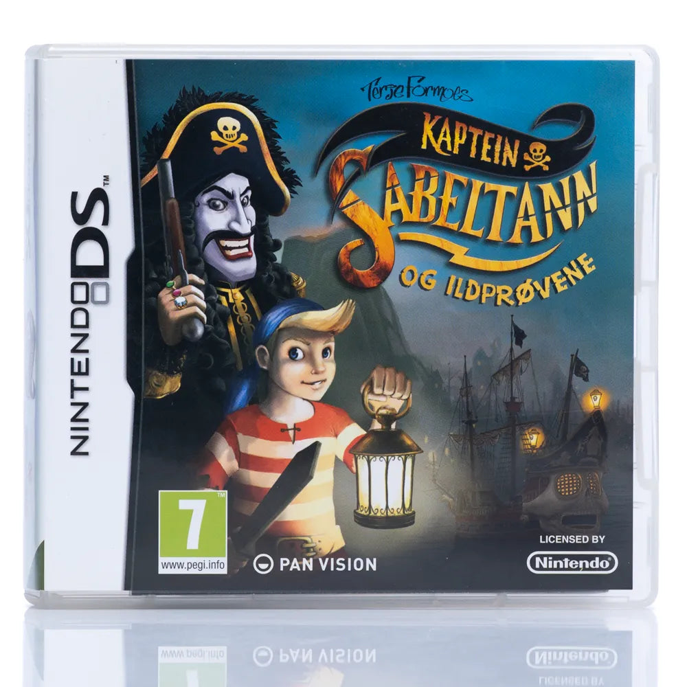 Kaptein Sabeltann og Ildprøven - Nintendo DS spill - Retrospillkongen