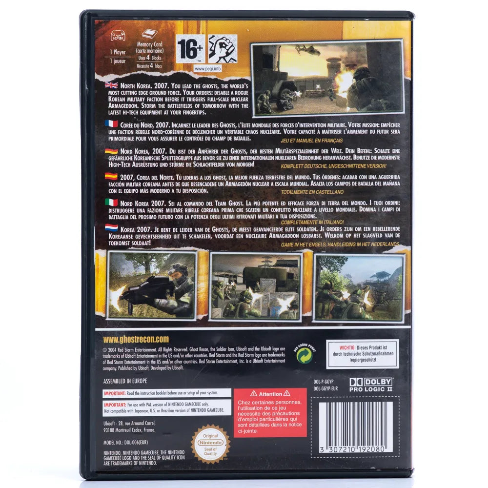 Tom Clancy's Ghost Recon - Gamecube spill - Retrospillkongen