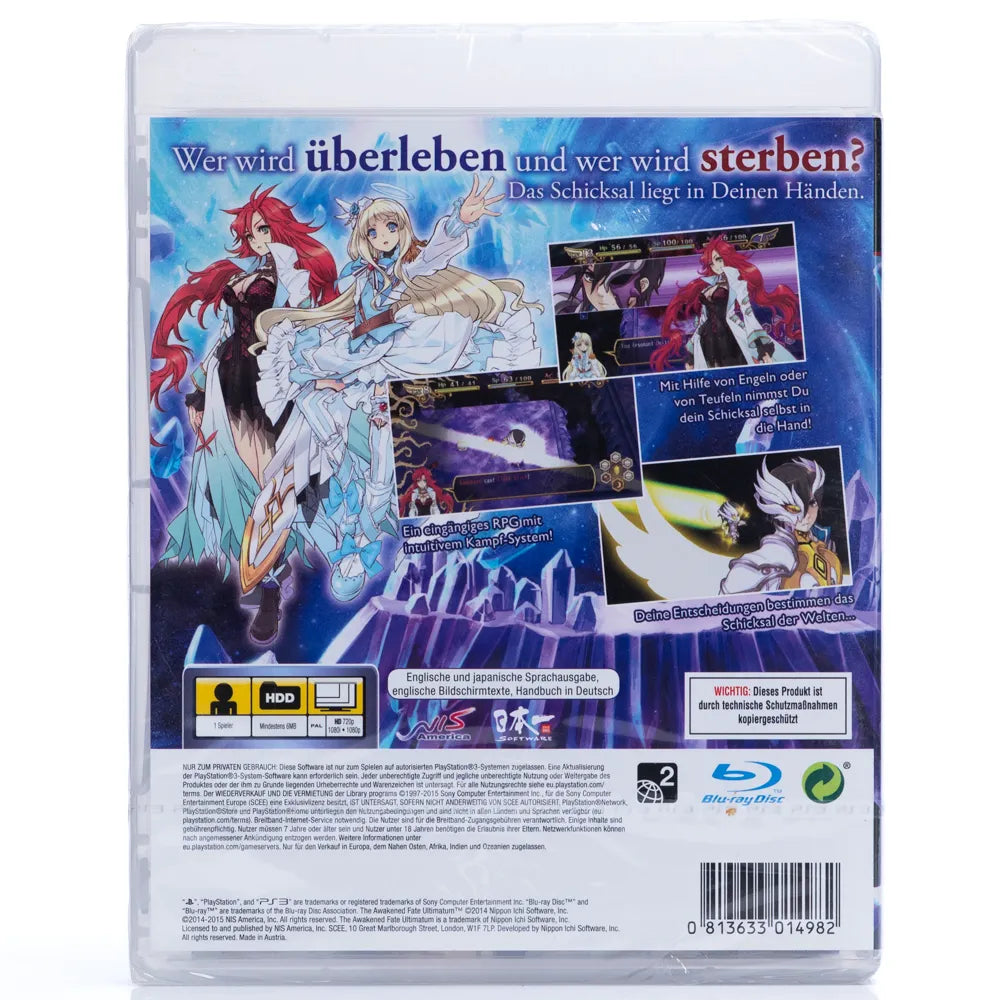 The Awakened Fate Ultimatum - PS3 spill (Forseglet) - Retrospillkongen