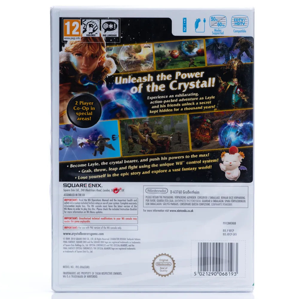 Final Fantasy Crystal Chronicles: The Crystal Bearers - Wii spill (Forseglet)
