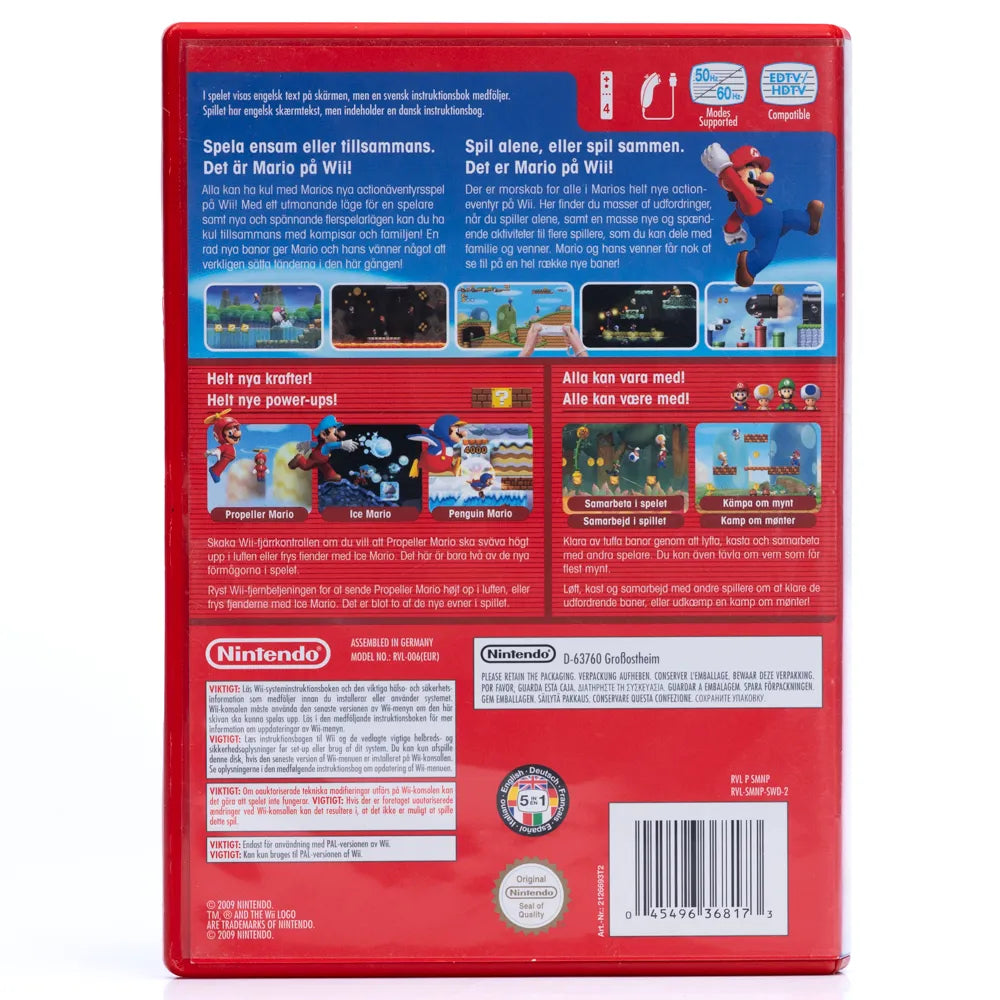 New Super Mario Bros. Wii - Wii spill