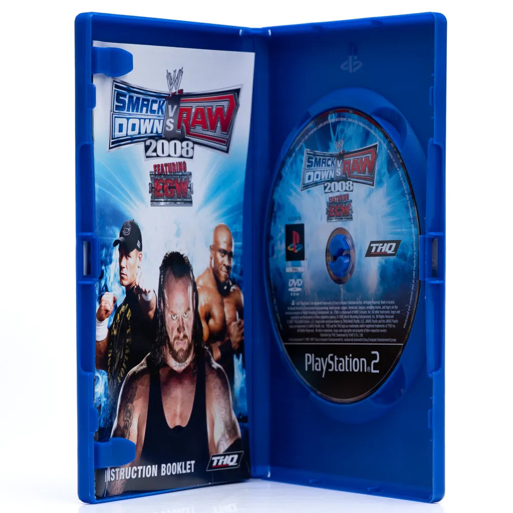 WWE SmackDown vs. Raw 2008 - PS2 spill