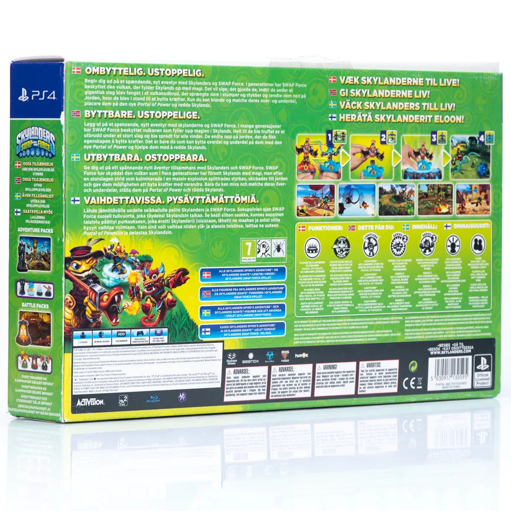 Skylanders Swap Force Startpakke - PS4 spill (i eske)