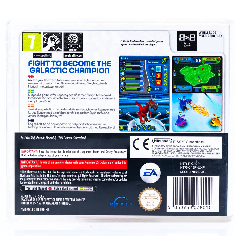 Spore Hero Arena - Nintendo DS spill - Retrospillkongen
