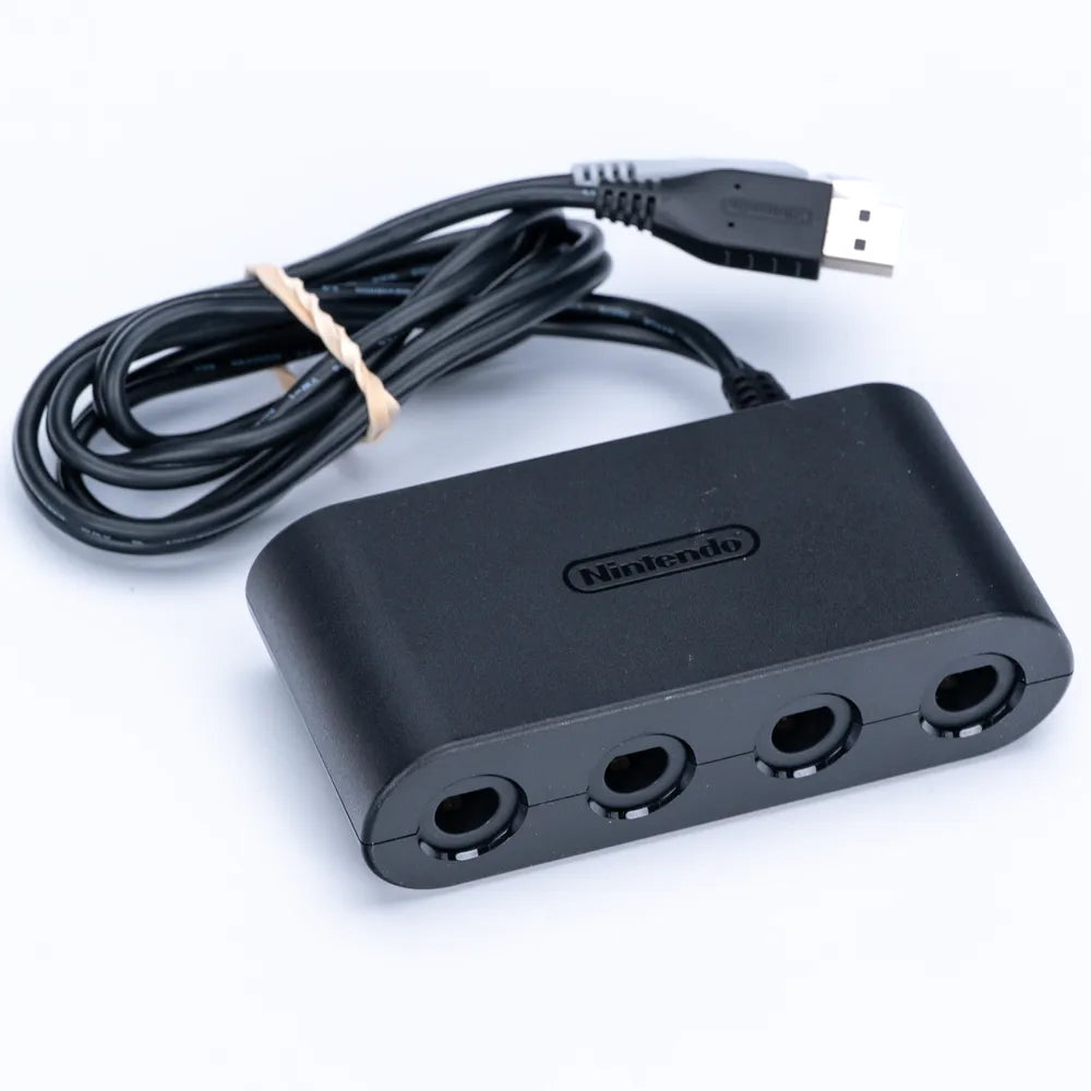 Original Nintendo GameCube Kontroller Adapter til Wii U / Switch - Retrospillkongen