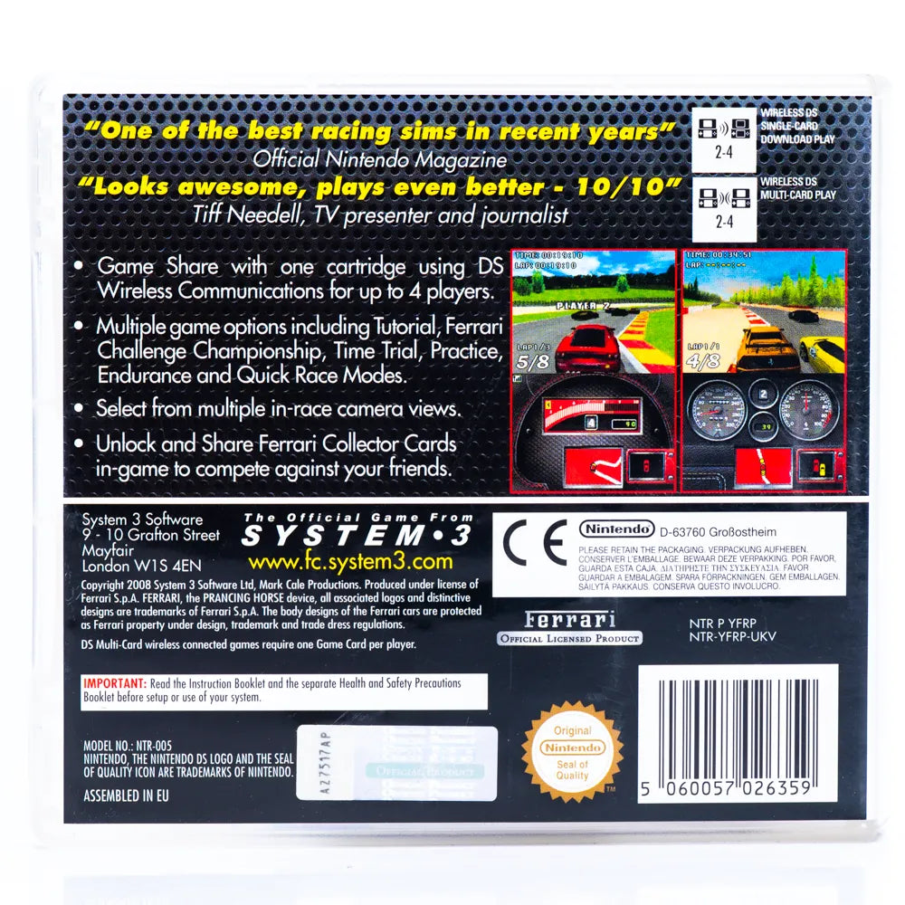 Ferrari Challenge: Trofeo Pirelli – European Series - Nintendo DS spill - Retrospillkongen