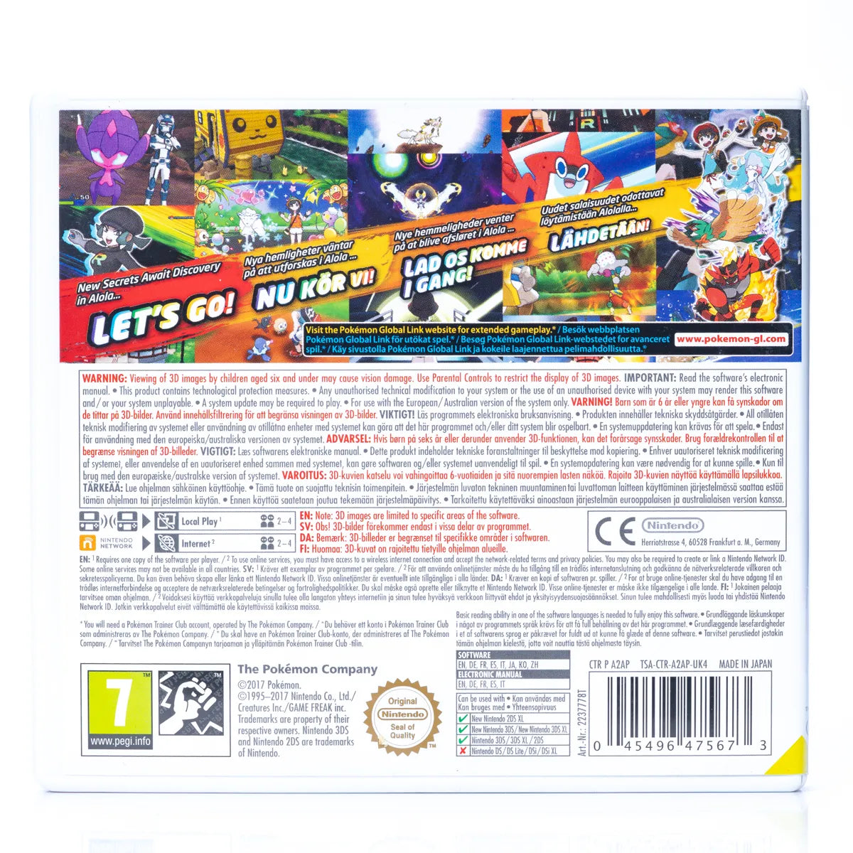 Pokemon Ultra Sun - Nintendo 3DS - Retrospillkongen