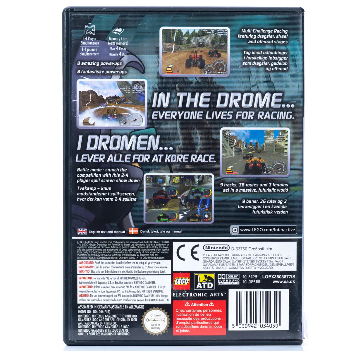 Drome Racers - Gamecube spill - Retrospillkongen