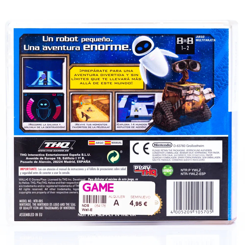 Disney•Pixar Wall-E - Nintendo DS spill - Retrospillkongen