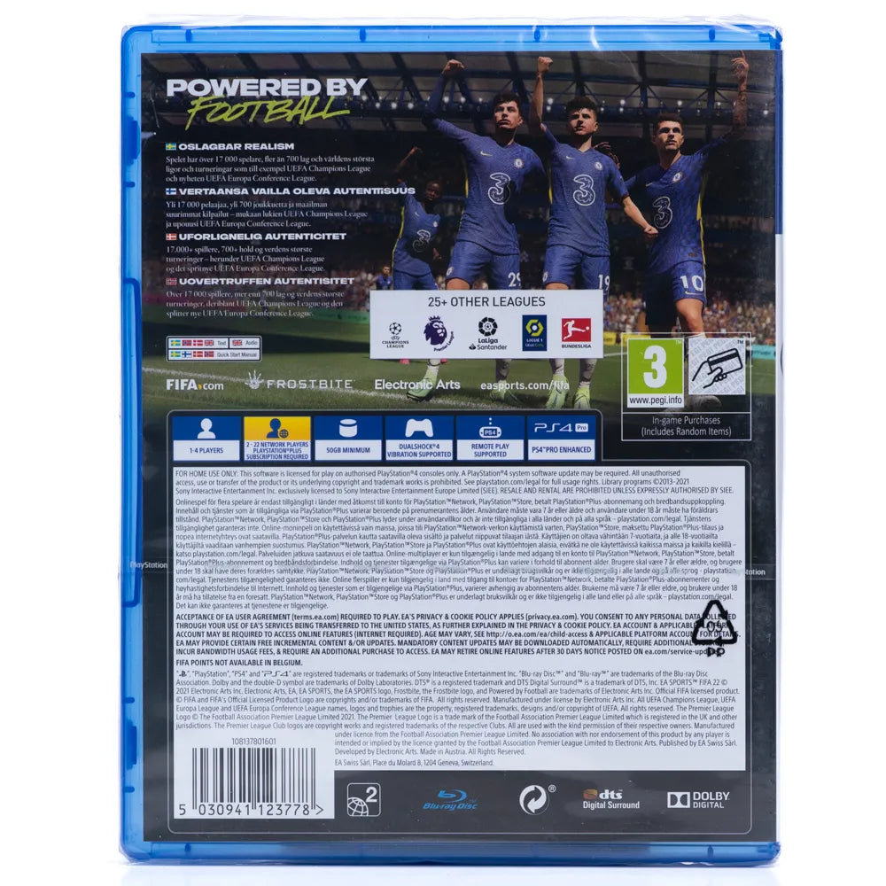 FIFA 22 - PS4 spill (Forseglet)