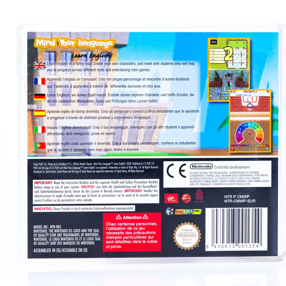 Mind Your Language: Learn English! - Nintendo DS spill - Retrospillkongen