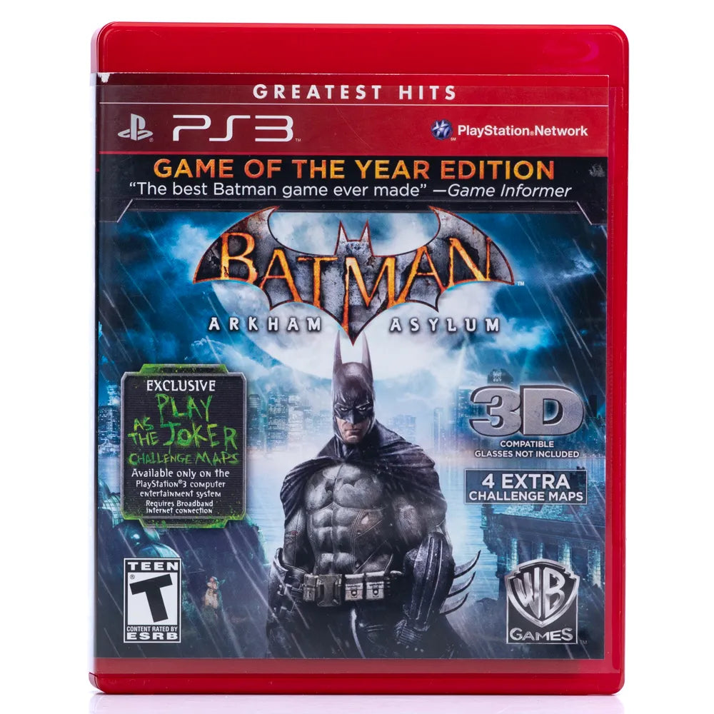 Batman: Arkham Asylum - PS3 spill - Retrospillkongen