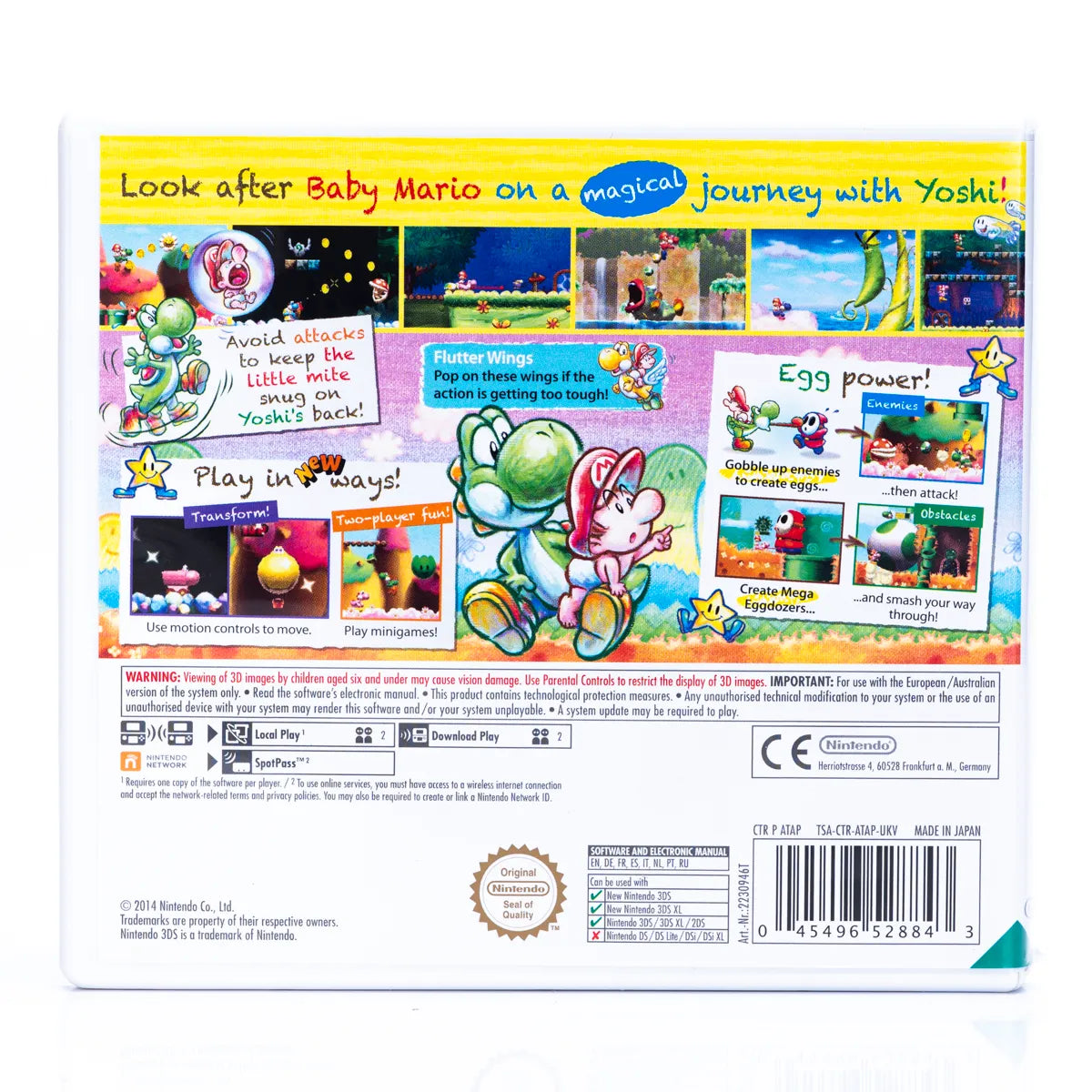 Yoshi's New Island - Nintendo 3DS spill - Retrospillkongen