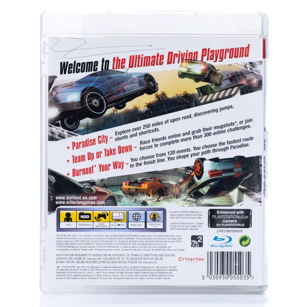 Burnout Paradise - PS3 spill - Retrospillkongen
