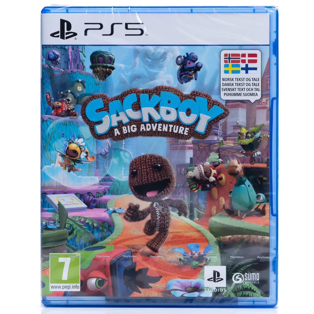 Sackboy: A Big Adventure - PS5 spill (Forseglet) - Retrospillkongen