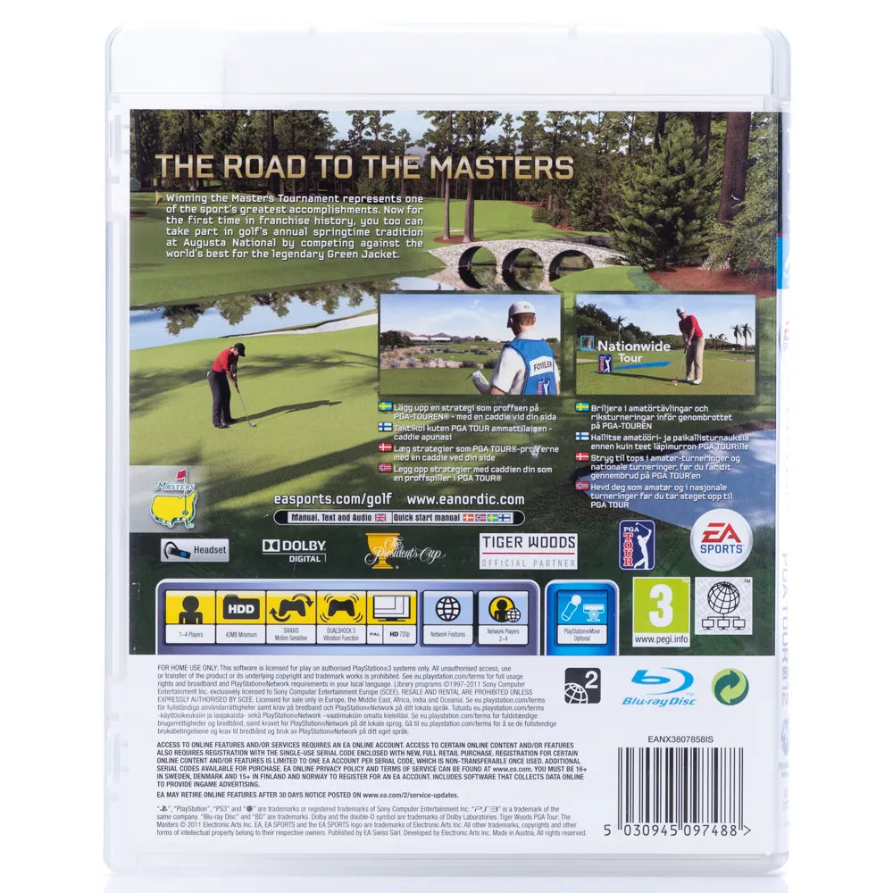 Tiger Woods PGA Tour 12: Masters - PS3 spill - Retrospillkongen
