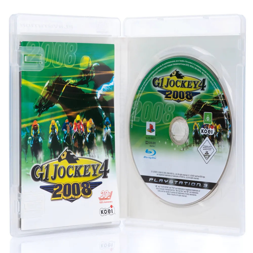 G1 Jockey 4 2008 - PS3 spill - Retrospillkongen