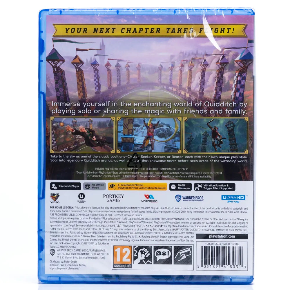 Harry Potter: Quidditch Champions Deluxe Edition - PS5 spill (Forseglet) - Retrospillkongen