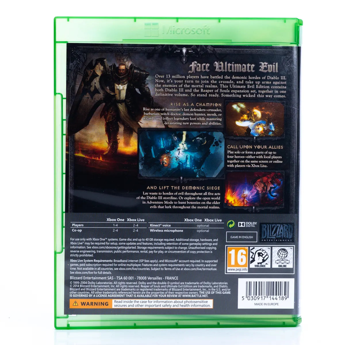 Diablo III: Reaper of Souls - Xbox One spill - Retrospillkongen