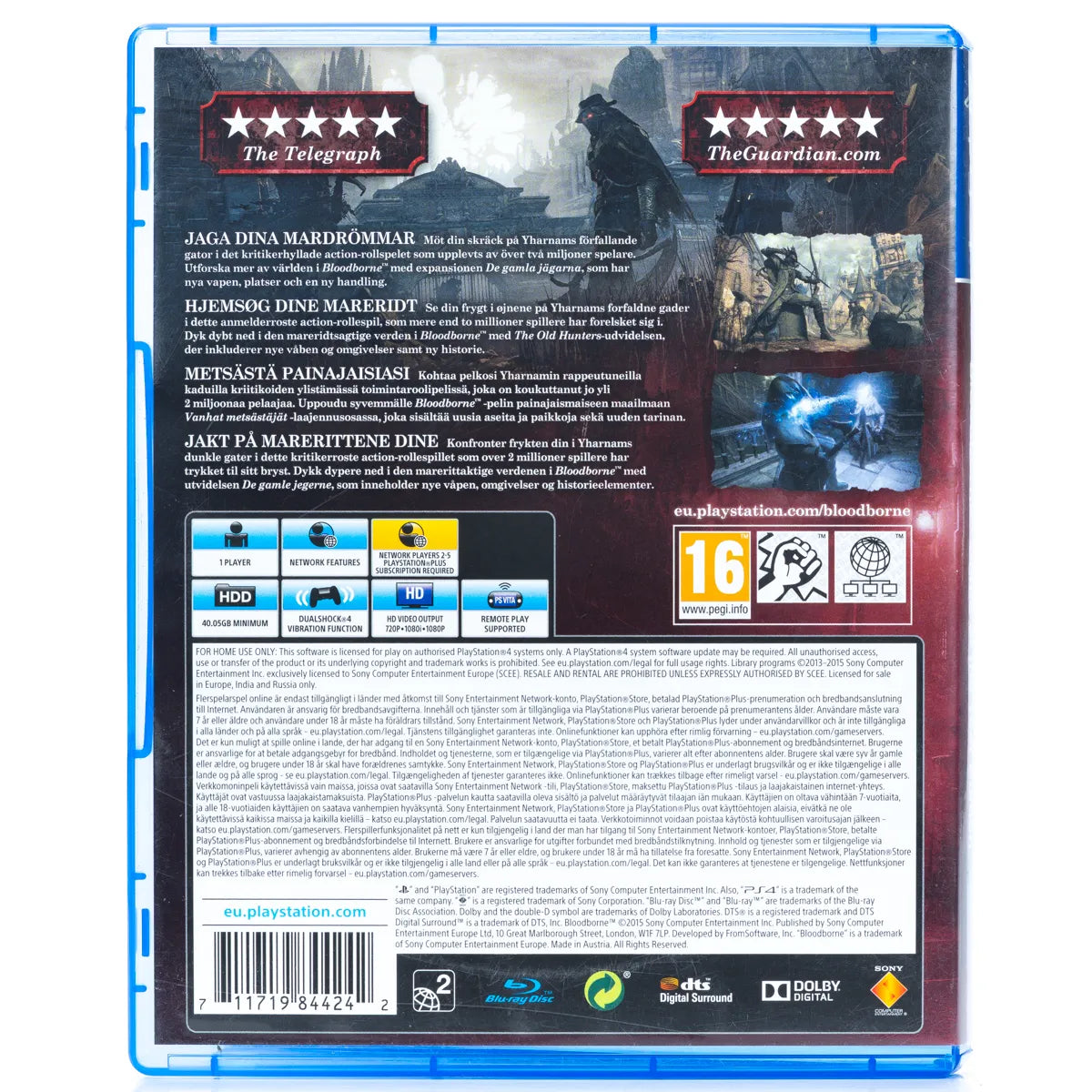 Bloodborne - PS4 spill - Retrospillkongen