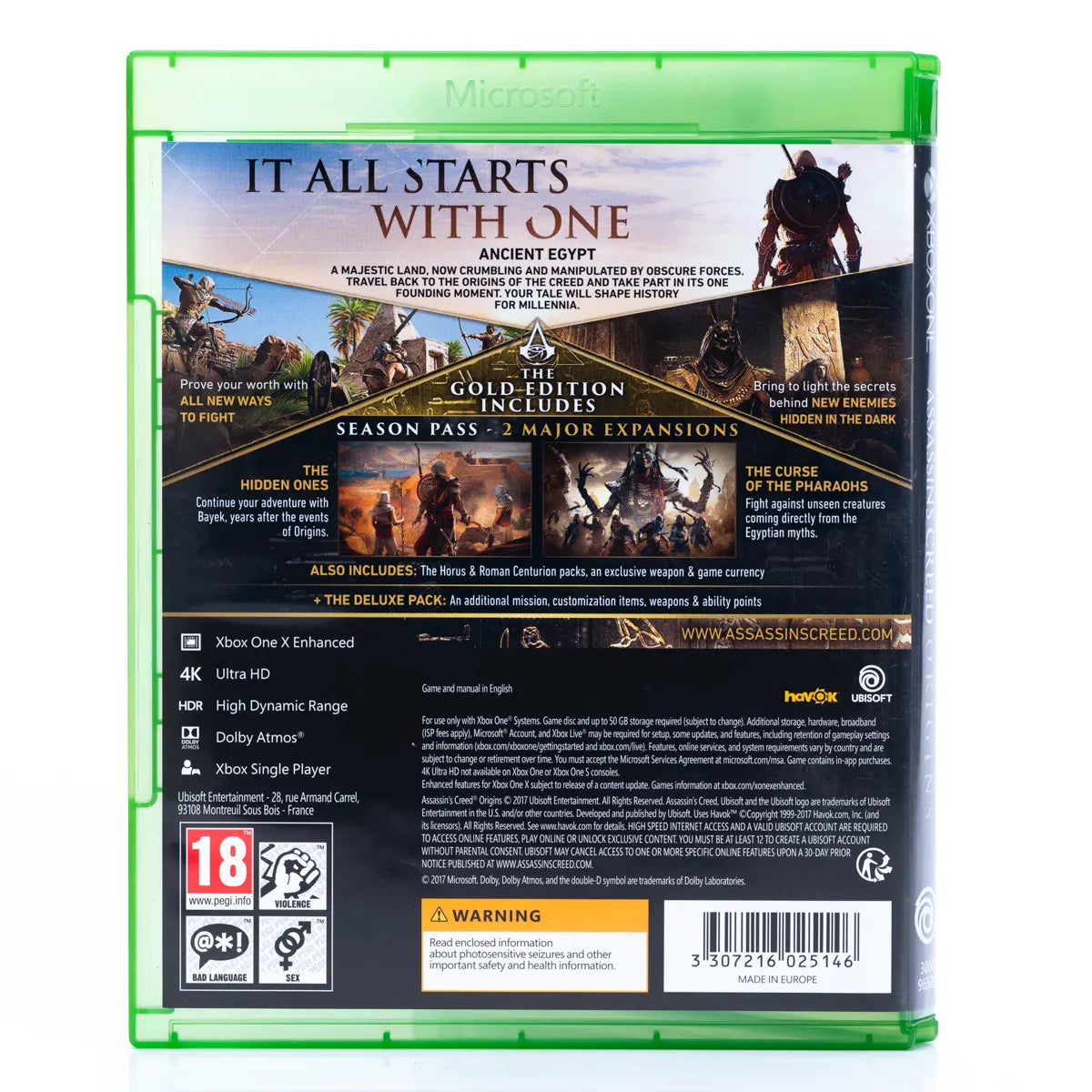 Assassin's Creed: Origins - Xbox One spill - Retrospillkongen