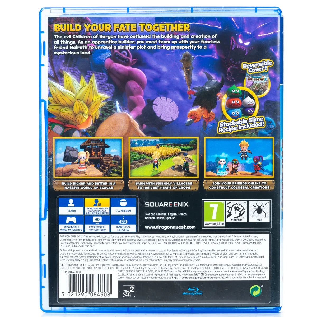 Dragon Quest Builders 2 - PS4 Spill - Retrospillkongen